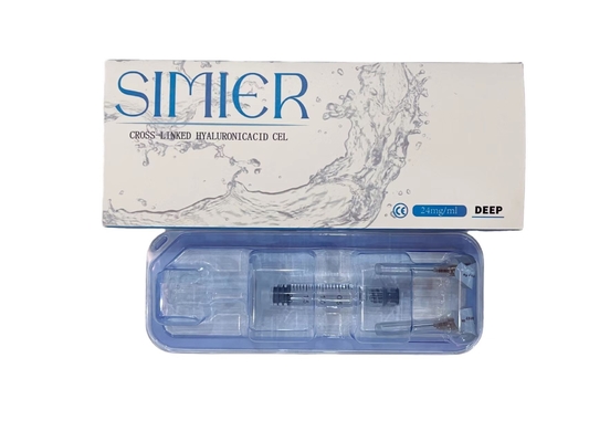1 ml d'acide hyaluronique injections cosmétiques anti-âge injections de remplisseur de rides