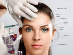 Poudre de Botox contre le vieillissement et les rides