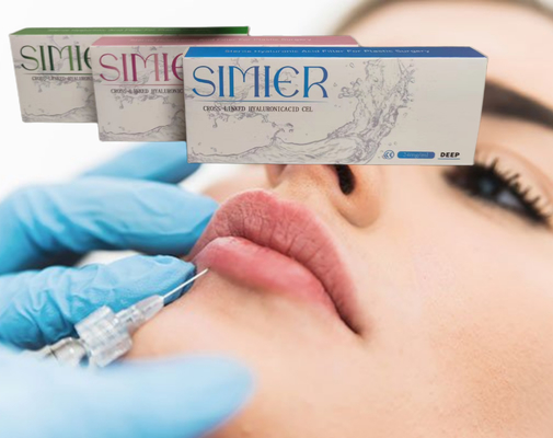 CE Injectable Enchevêtrement de remplissage d'acide hyaluronique Lip Injection 24mg/ml