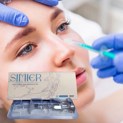 Gel de hyaluronate de sodium 1 ml 2 ml de remplissage nasal à l' acide hyaluronique