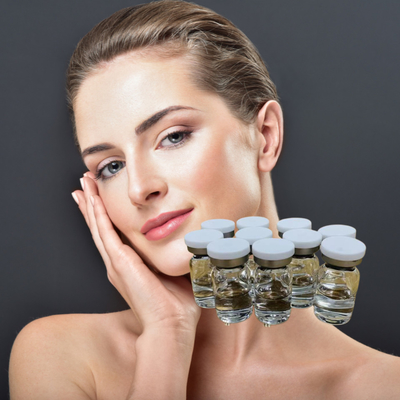 Solution de mésothérapie à base d'acide hyaluronique non lié par Hyamely 5 ml