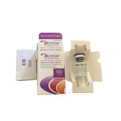 Soins de la peau Toxine botulique 100 unités Poudre Allergène injectable