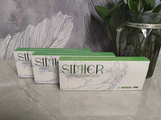 Acide hyaluronique injectable de 2 ml Remplisseur cutané anti-âge Rides