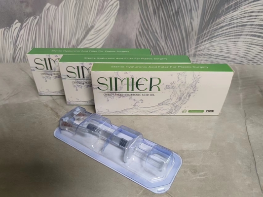L'acide hyaluronique pour le menton remplissant la rhinoplastie liquide