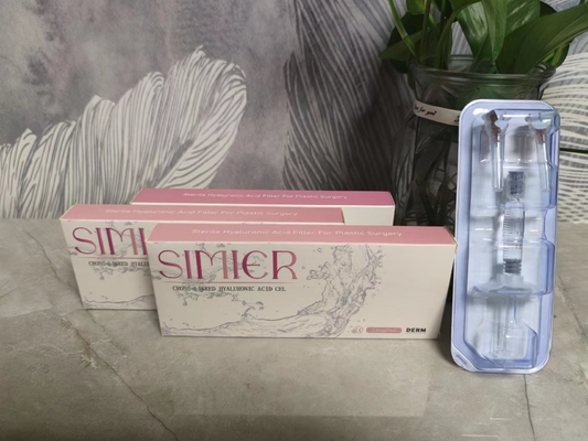 Remplisseur cutané hyaluronate de sodium pour le visage 1 ml