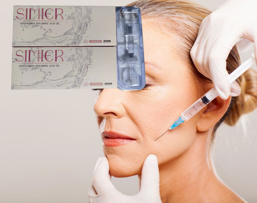 Remplisseur cutané pour injection d'acide hyaluronique SIMIER