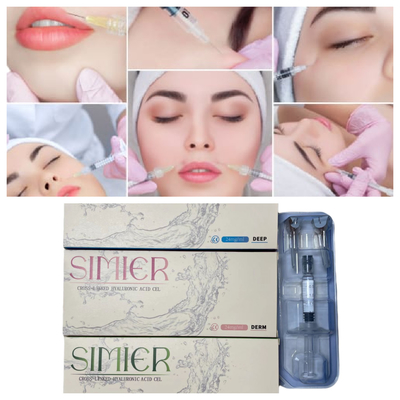 Injectables d'acide hyaluronique pour les lèvres 24 mg/ml