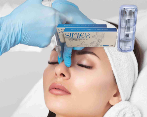 Injectables pour lèvres 24 mg/ ml Gel d' acide hyaluronique Injections anti-rides