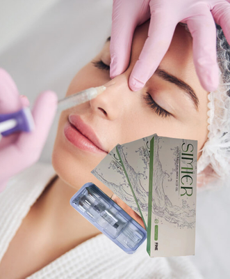 Injectables pour lèvres 24 mg/ ml Gel d' acide hyaluronique Injections anti-rides