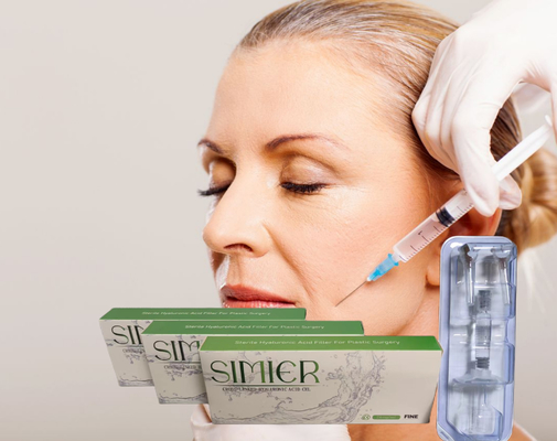 Acide hyaluronique lié au gel pour les lèvres anti-rides 1 ml 2 ml