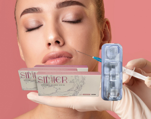 Acide hyaluronique lié au gel pour les lèvres anti-rides 1 ml 2 ml