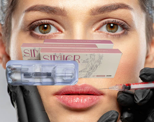 Acide hyaluronique lié au gel pour les lèvres anti-rides 1 ml 2 ml