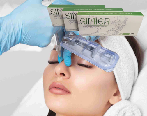 Soins de la peau Acide hyaluronique croisé pour le visage Injectable 1 ml 2 ml Remplisseur cutané