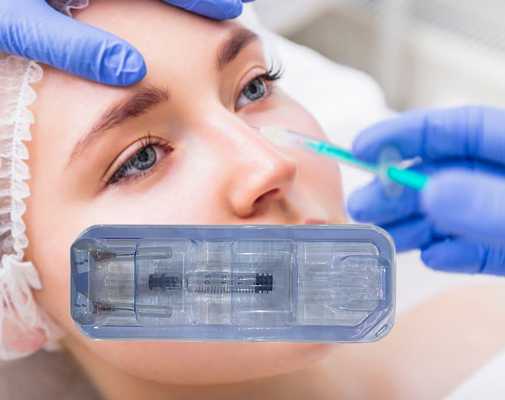 Remplisseurs de rides à l' acide hyaluronique pour les lèvres 5 ml Remplisseur HA croisé