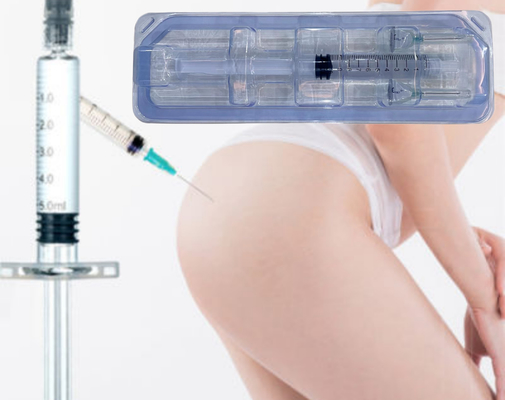 Injection de remplissage cutané à l' acide hyaluronique 10 ml pour fesses