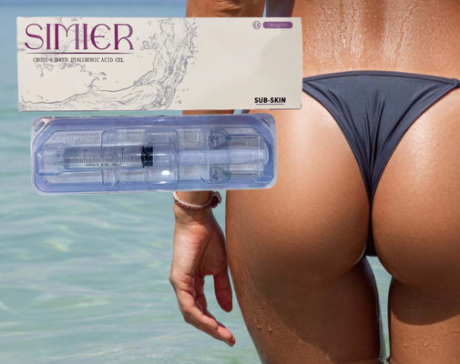 Injection d'acide hyaluronique pour agrandissement du sein dans les fesses 10 ml 20 ml Remplisseur cutané