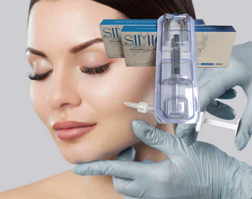2 ans Remplisseurs cutanés injectables pour le visage HA
