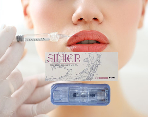 Plume hyaluronique Remplisseur cutané d'acide hyaluronique Augmentation des lèvres 1 ml 2 ml 5 ml 10 ml