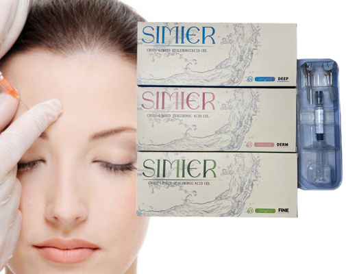 Plume hyaluronique Remplisseur cutané d'acide hyaluronique Augmentation des lèvres 1 ml 2 ml 5 ml 10 ml