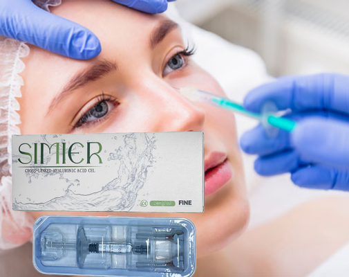 Plume hyaluronique Remplisseur cutané d'acide hyaluronique Augmentation des lèvres 1 ml 2 ml 5 ml 10 ml