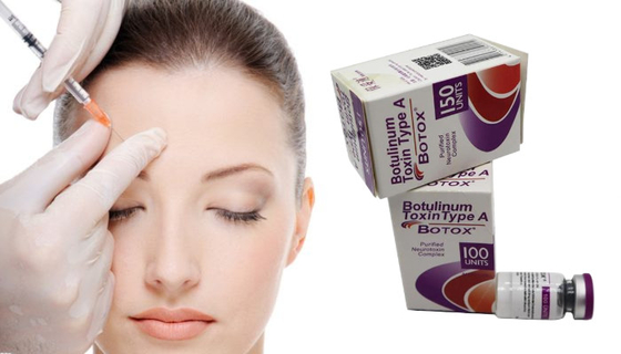 Poudre blanche de type A Toxine botulique 100 unités Botox pour les rides du visage