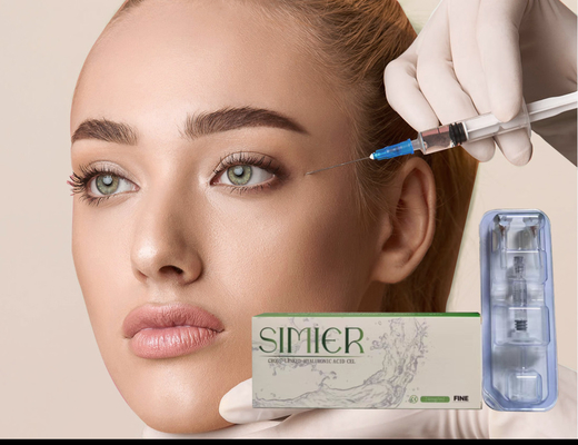 Injections d'acide hydraulique pour le visage