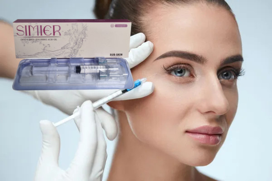 Injections d'acide hydraulique pour le visage