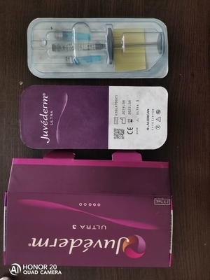 Rides lisses Remplisseur cutané injectable Acide hyaluronique Juvederm Ultra 3 2*1ml
