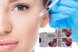 Allergène par injection Toxine botulique de type A 100 unités Anti-âge